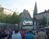 Public Viewing Fußball EM Europameisterschaft LED-Fläche Videowall